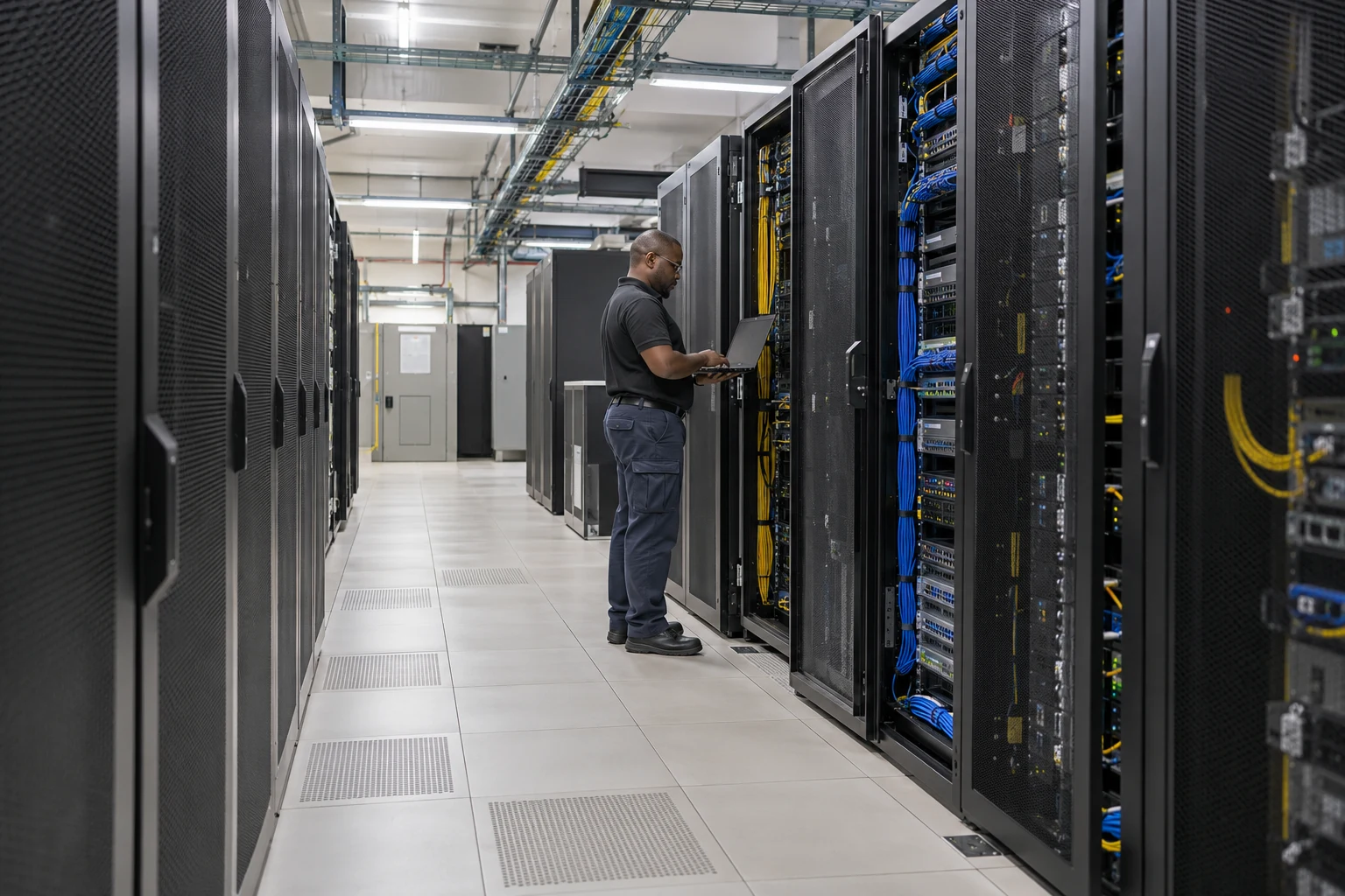 Data centre server infrastructure